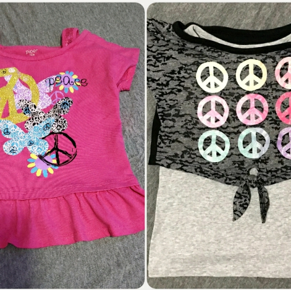 2 NEW Shirts Size 3T